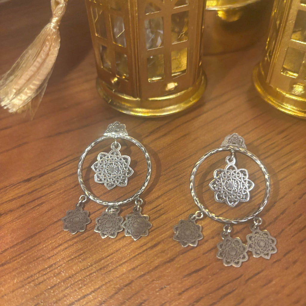 حلق الوردة النجمه العربى