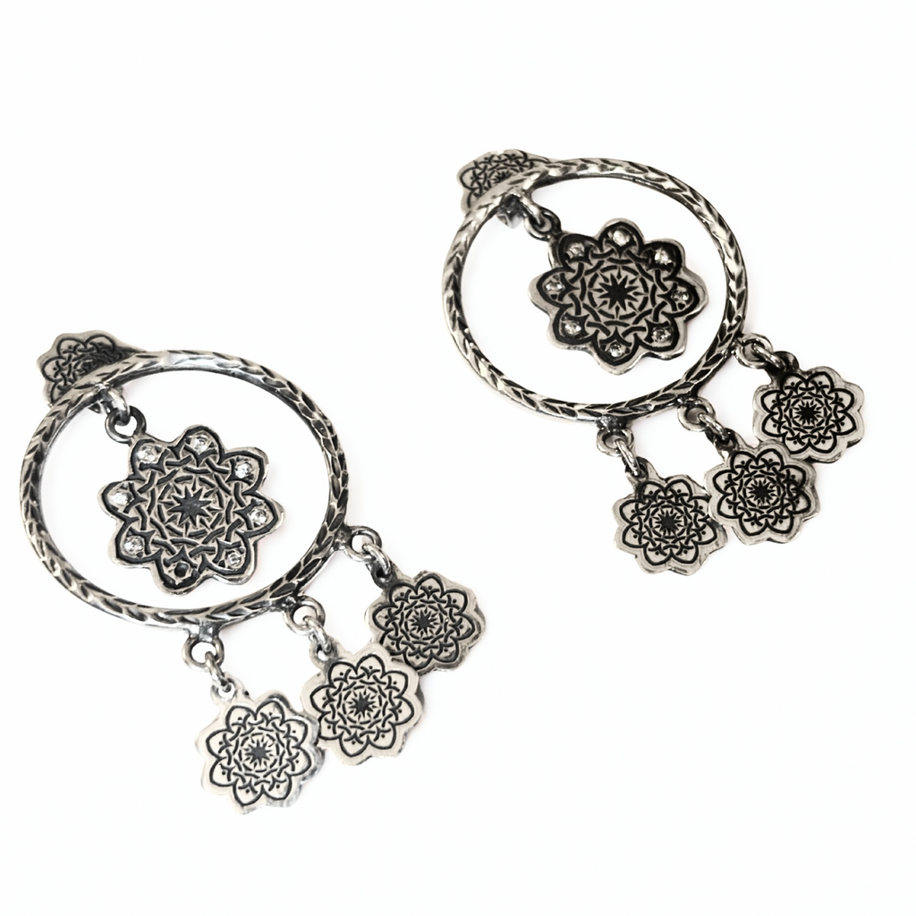 حلق الوردة النجمه العربى