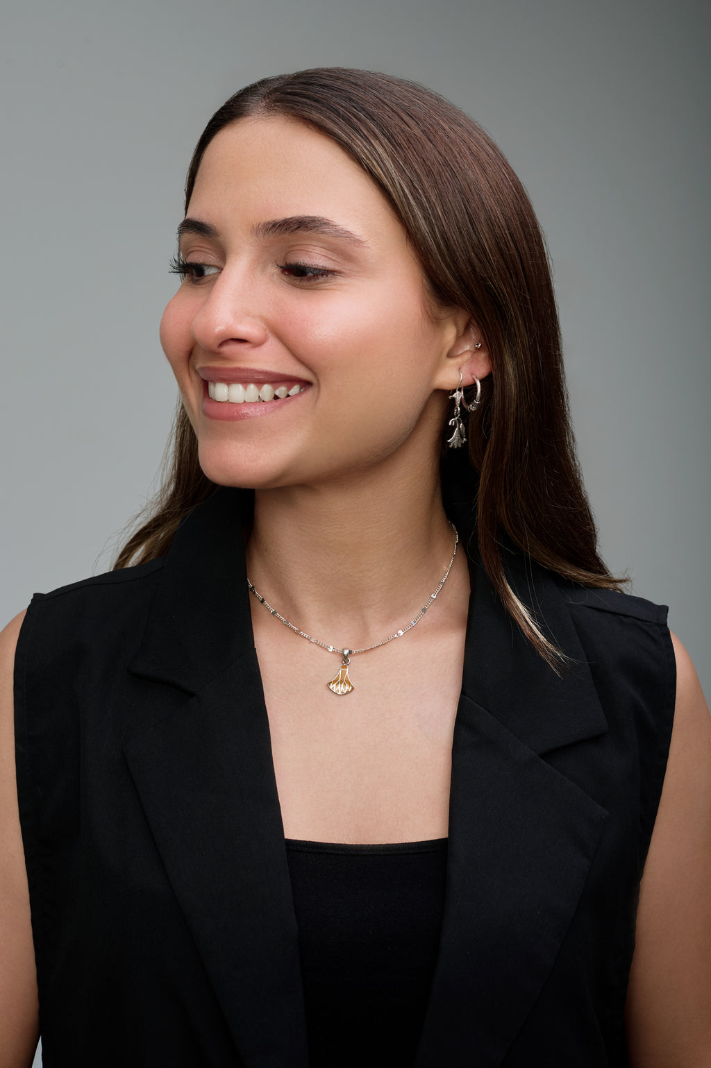 Lotus Flower Earring