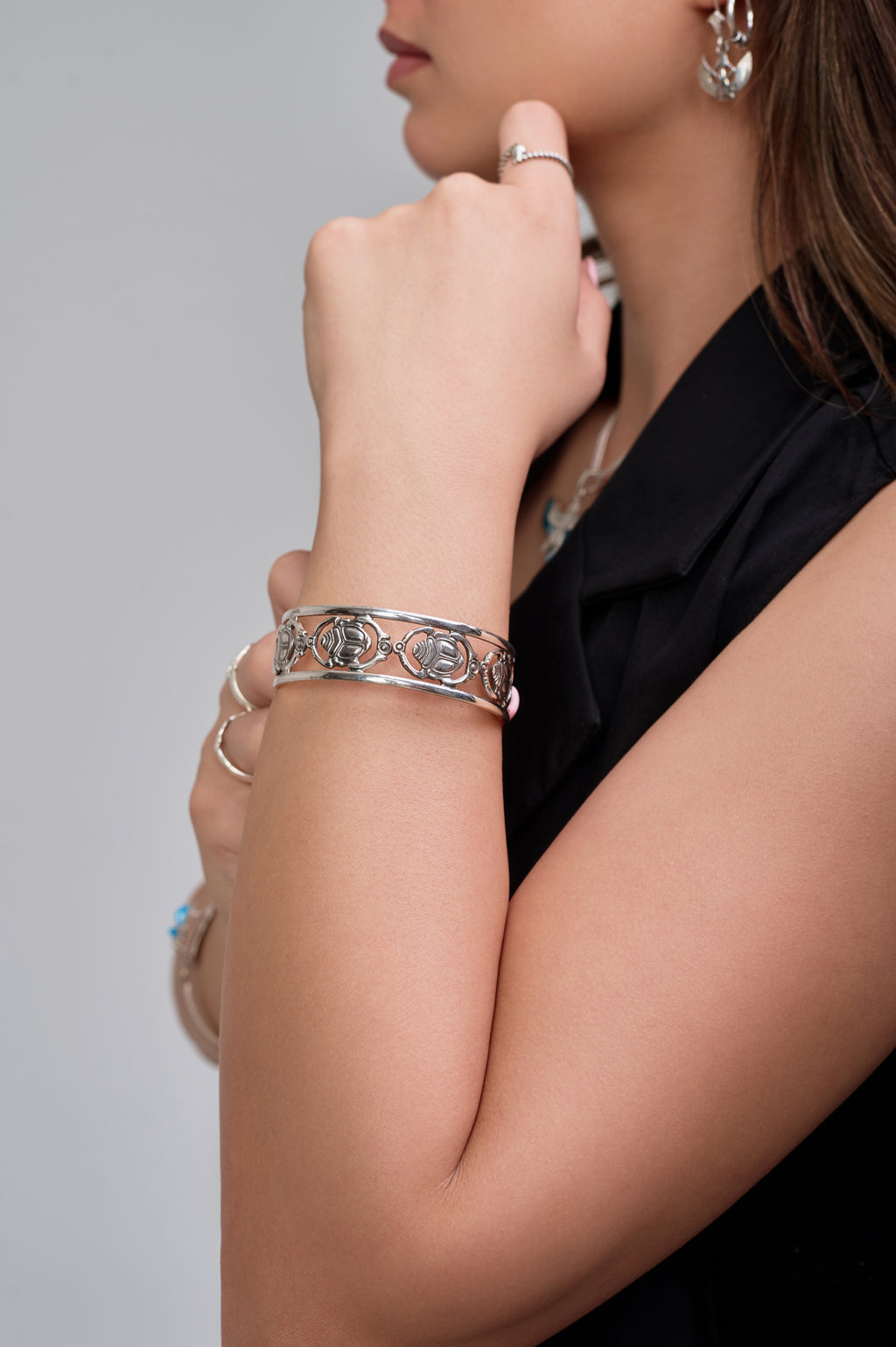 Scarab Bangle