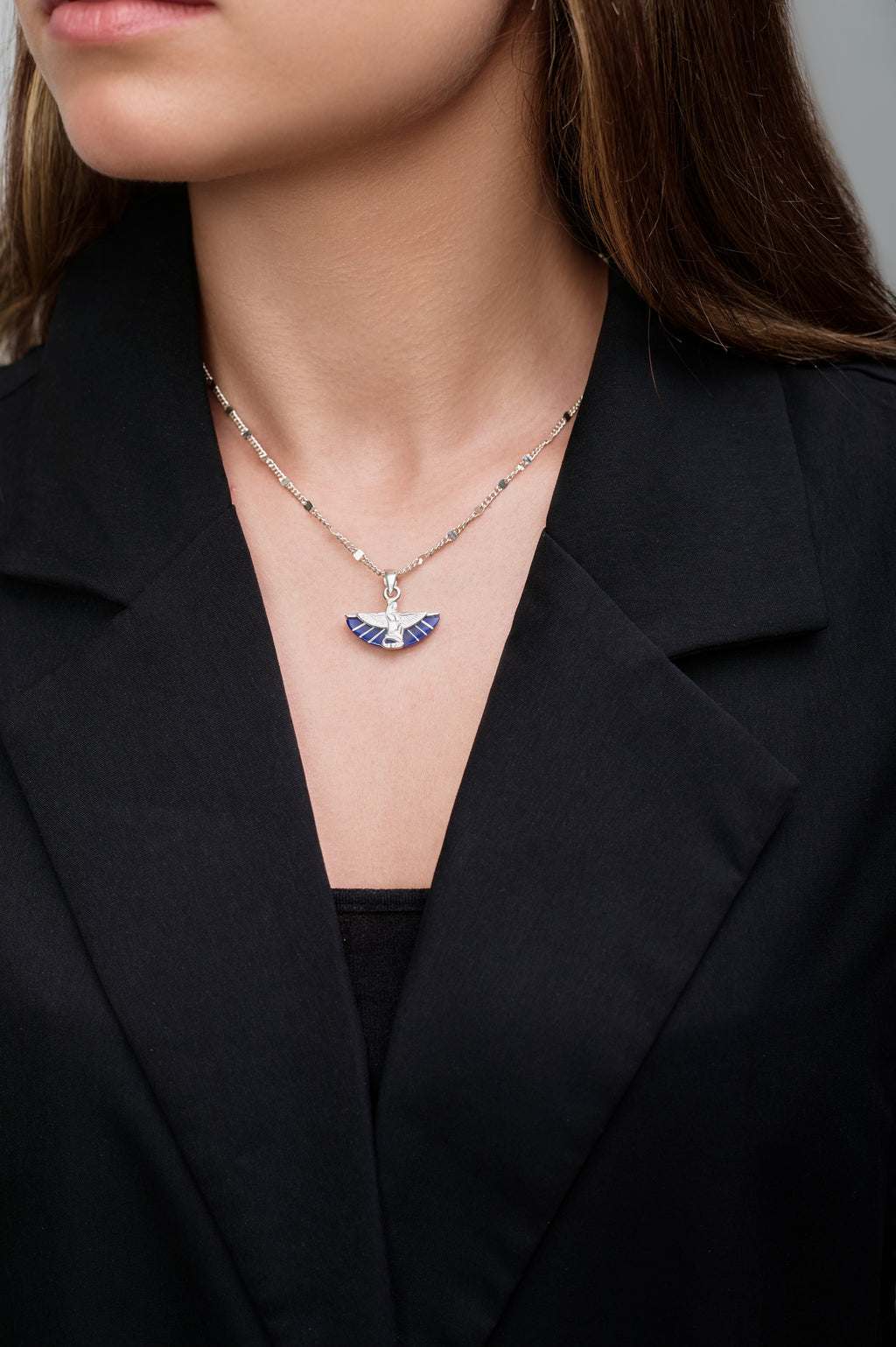 Mini Isis Silver Necklace