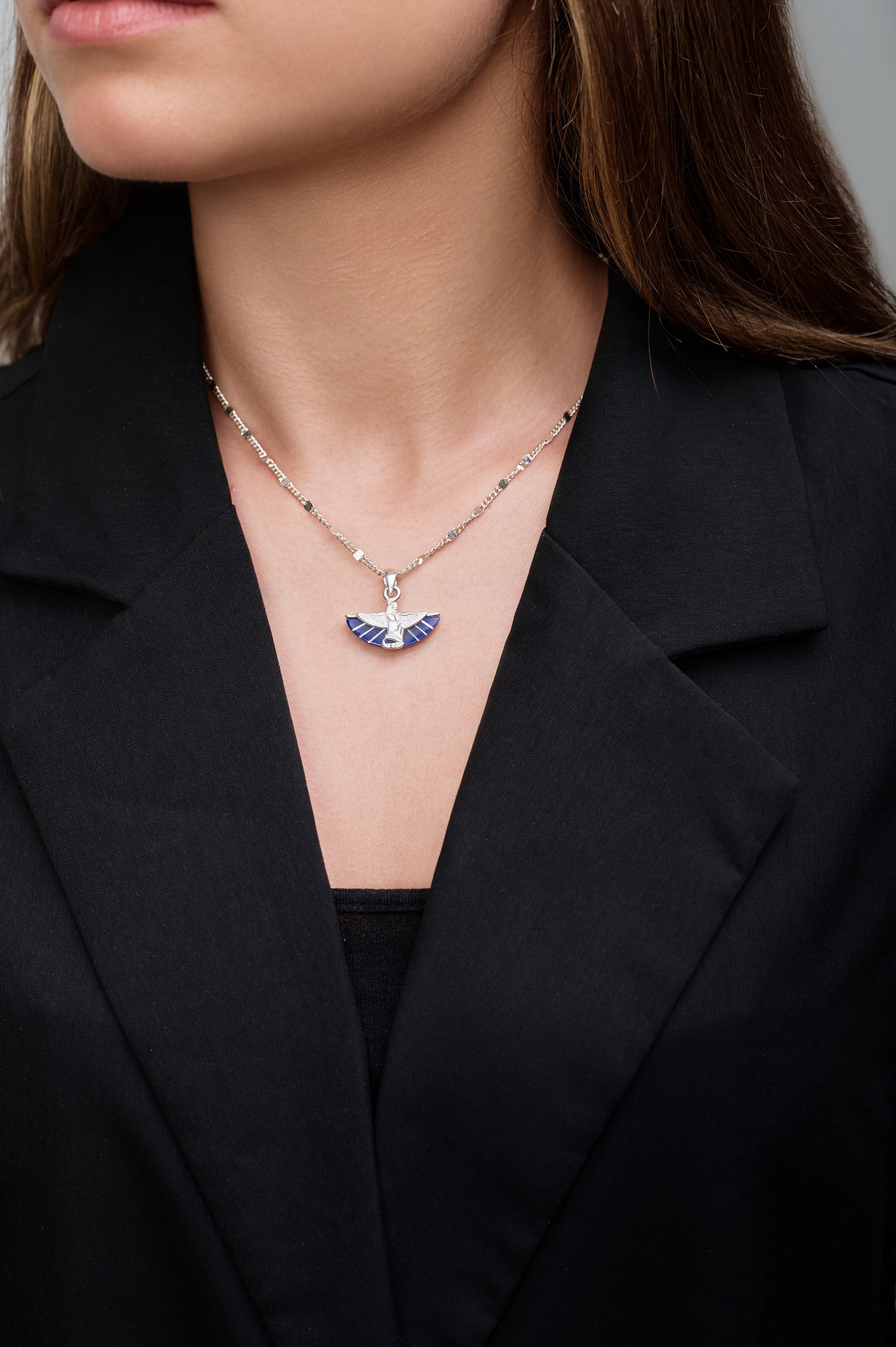 Mini Isis Silver Necklace