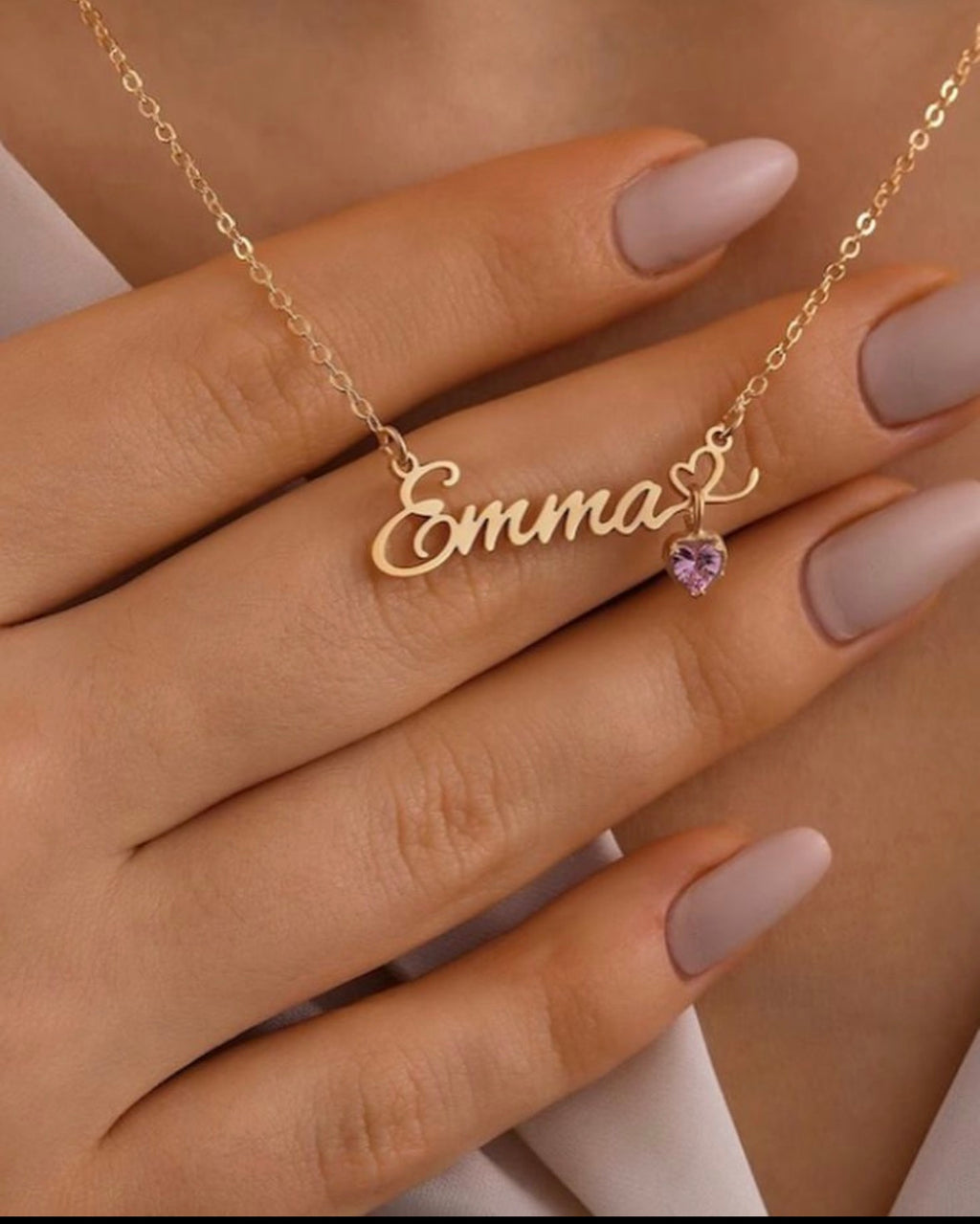 Personalized Name Necklace With Butterfly Charm