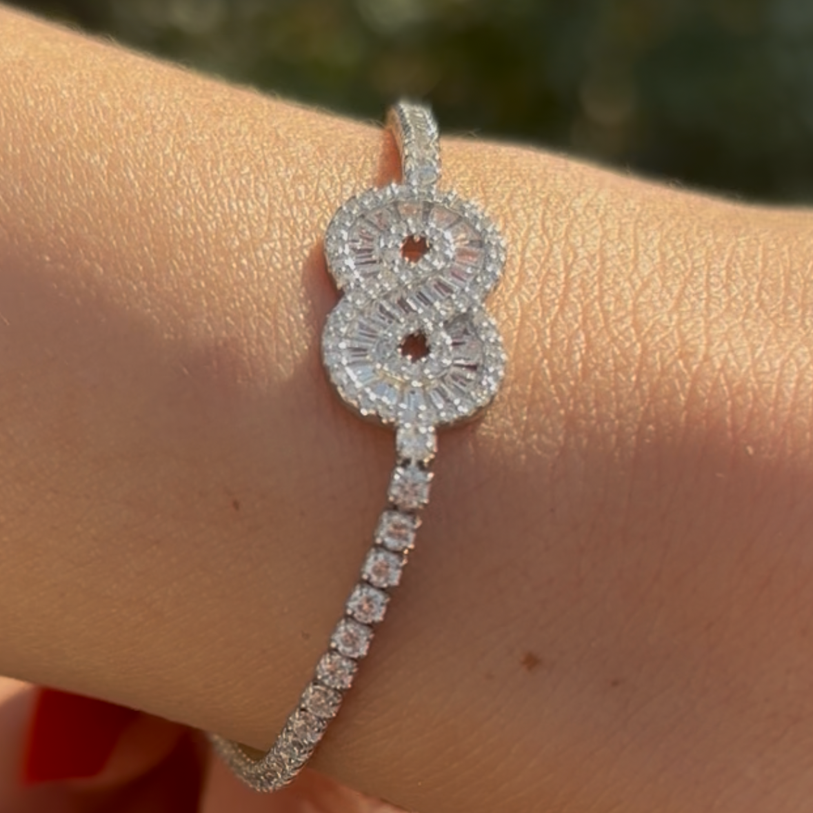 Infinity Zircon Tinnes Bracelet
