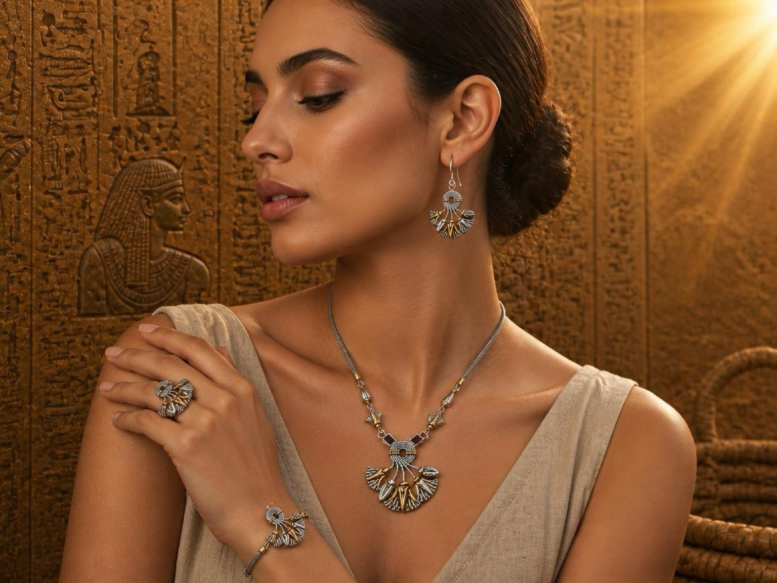 Lotus Flowers Earring