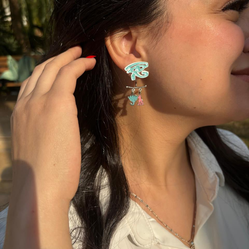 Ein Horas Charms Earrings