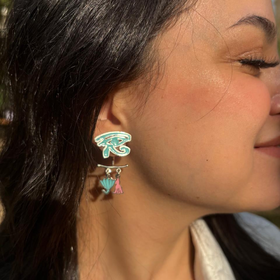 Ein Horas Charms Earrings